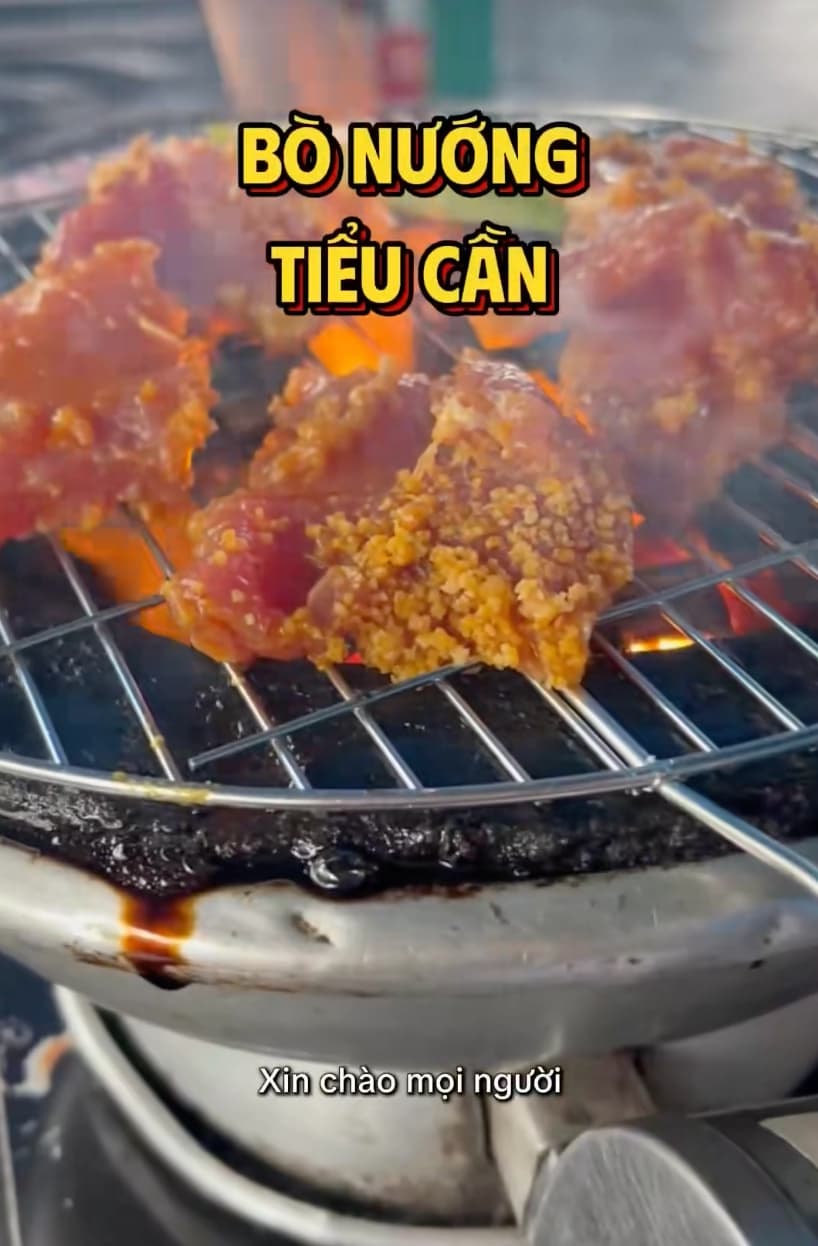 Bò nướng Tiểu Cần