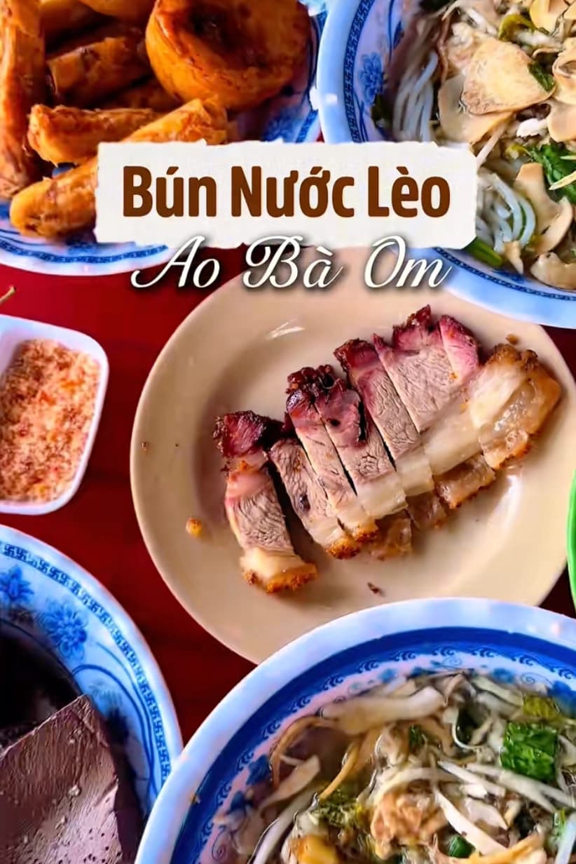 Bún nước lèo Ao Bà Om