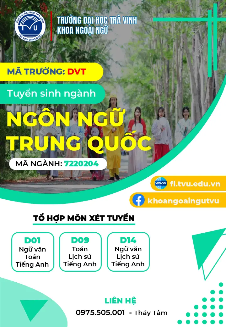 Poster tuyển sinh